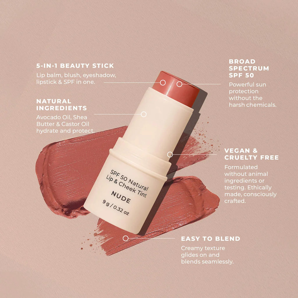 AVOCADO ZINC Lip & Cheek Tint Nude