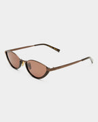 LUVLOU The Lia Bronze Sunglasses