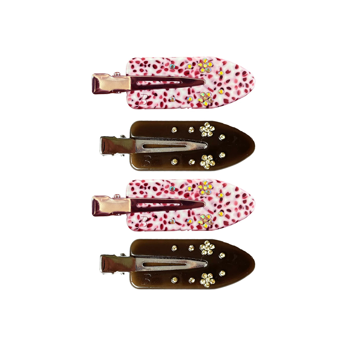 BUTTERMILK Maddie Creaseless Clips in Rhubarb Custard & Dark Roast