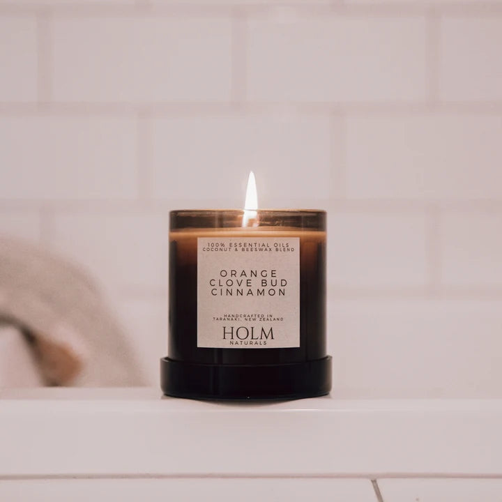 HOLM Orange, Clove Bud & Cinnamon - 100% Essential Oil Candle
