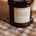 HOLM Rosemary, Eucalyptus & Lavender - 100%Essential Candle