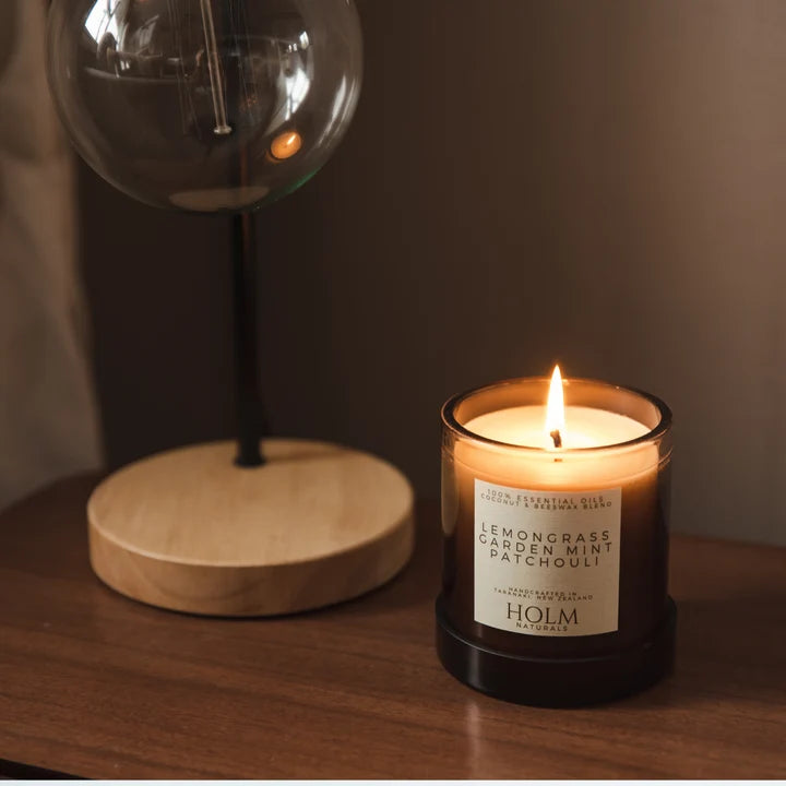 HOLM Garden Mint, Lemongrass & Patchouli - 100% Essential Oil Candle