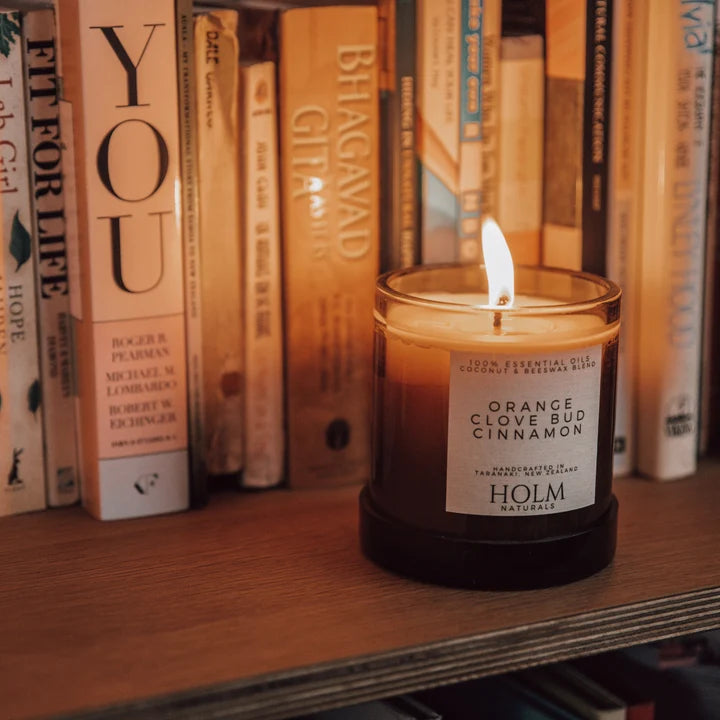 HOLM Orange, Clove Bud & Cinnamon - 100% Essential Oil Candle