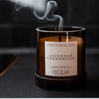 HOLM Cedarwood & Lavender - 100% Essential Oil Candle