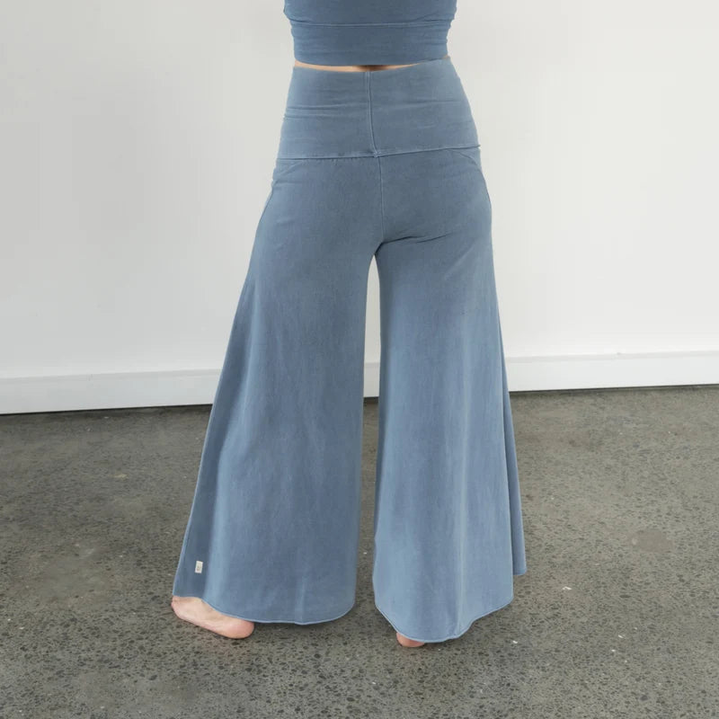DEA Danu Organic Cotton Indigo Flare Pants