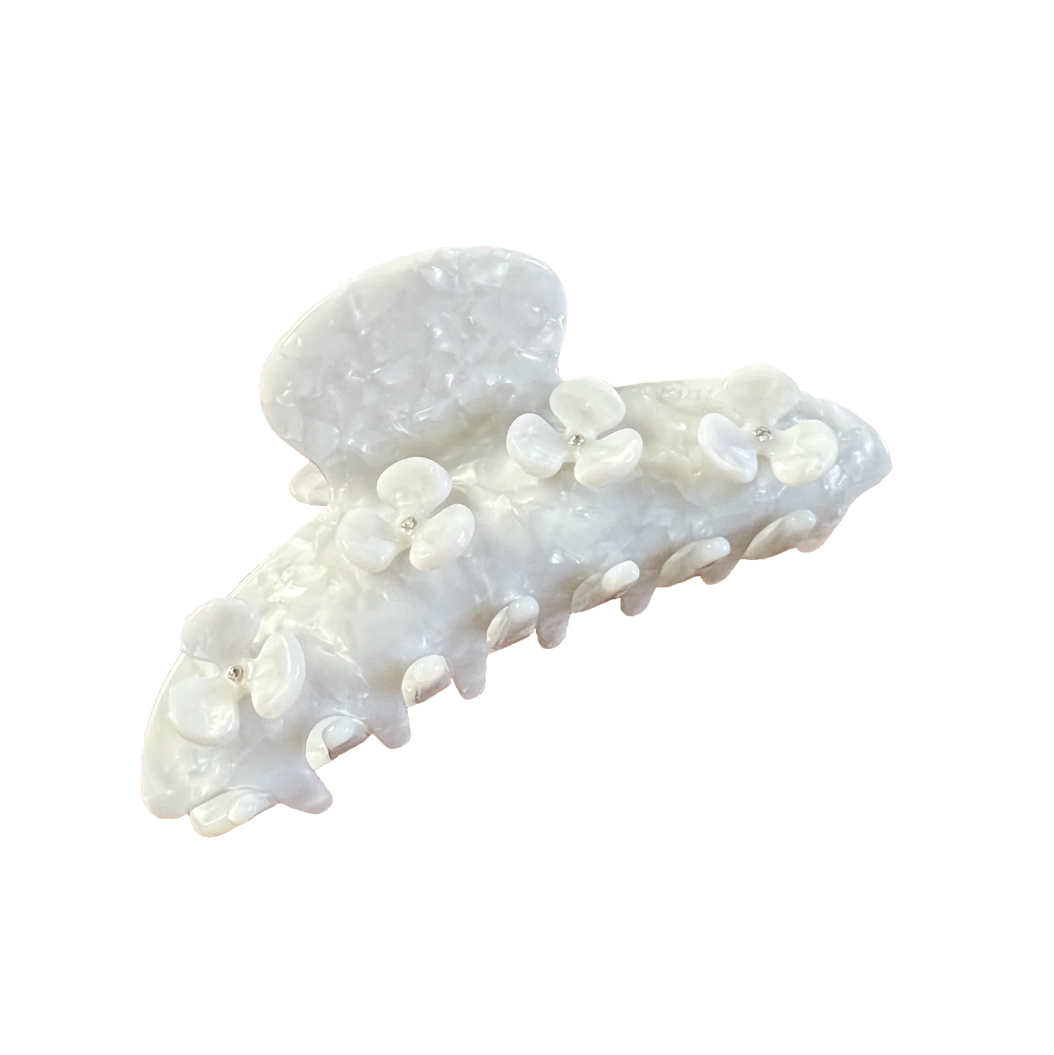 BUTTERMILK Elle Fior De Latte Claw Clip