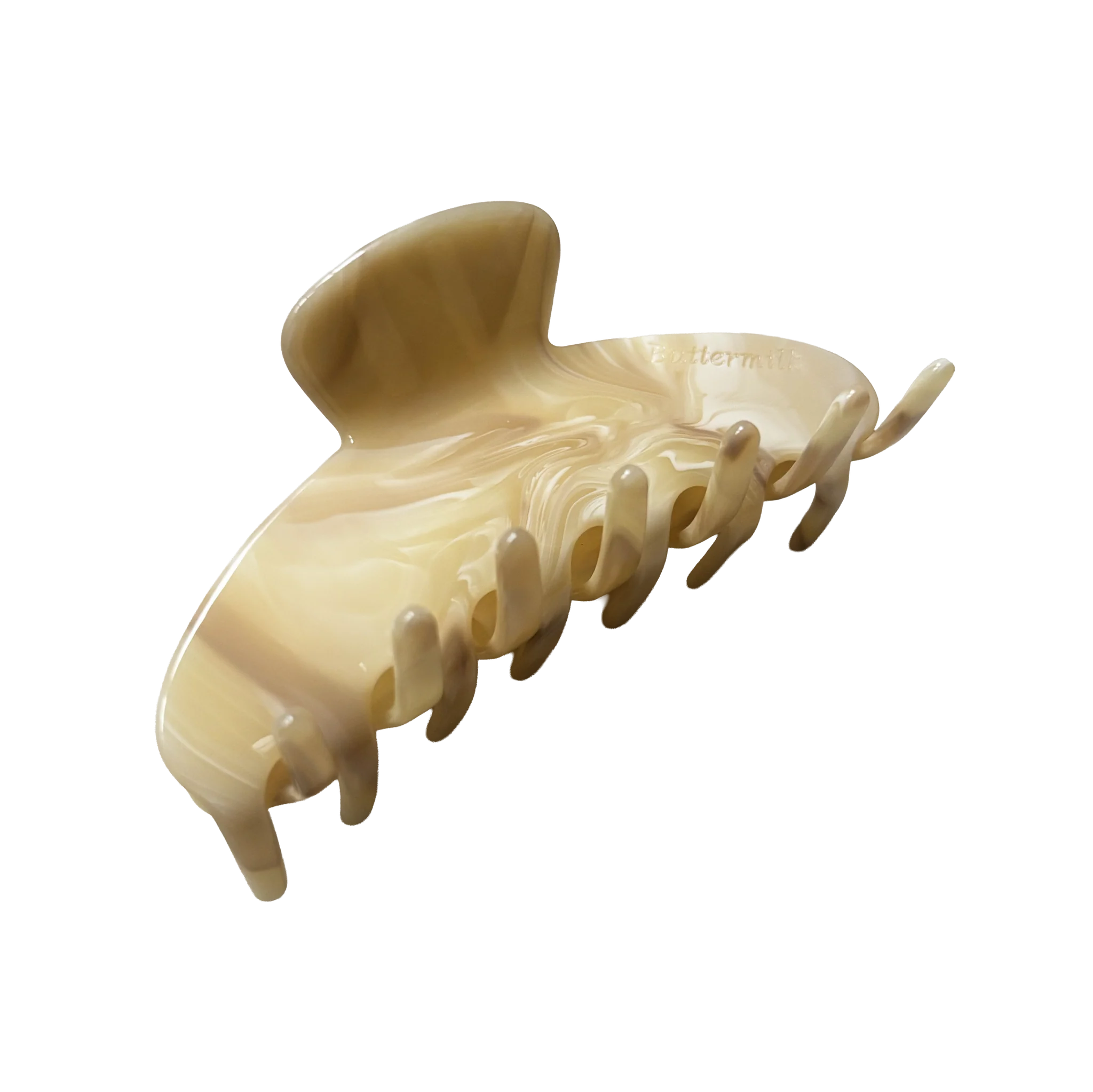 BUTTERMILK Elle Buttercream Claw Clip