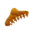 BUTTERMILK Georgia Claw Clip in Burnt Marmalade