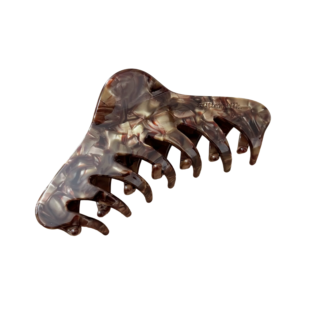 BUTTERMILK Georgia Toasted Claw Clip