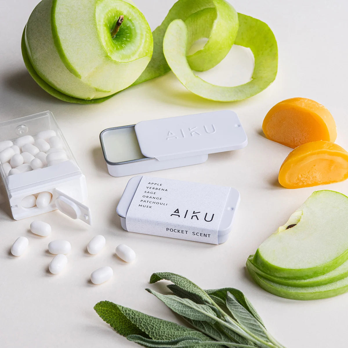 AIKU Solid perfume White
