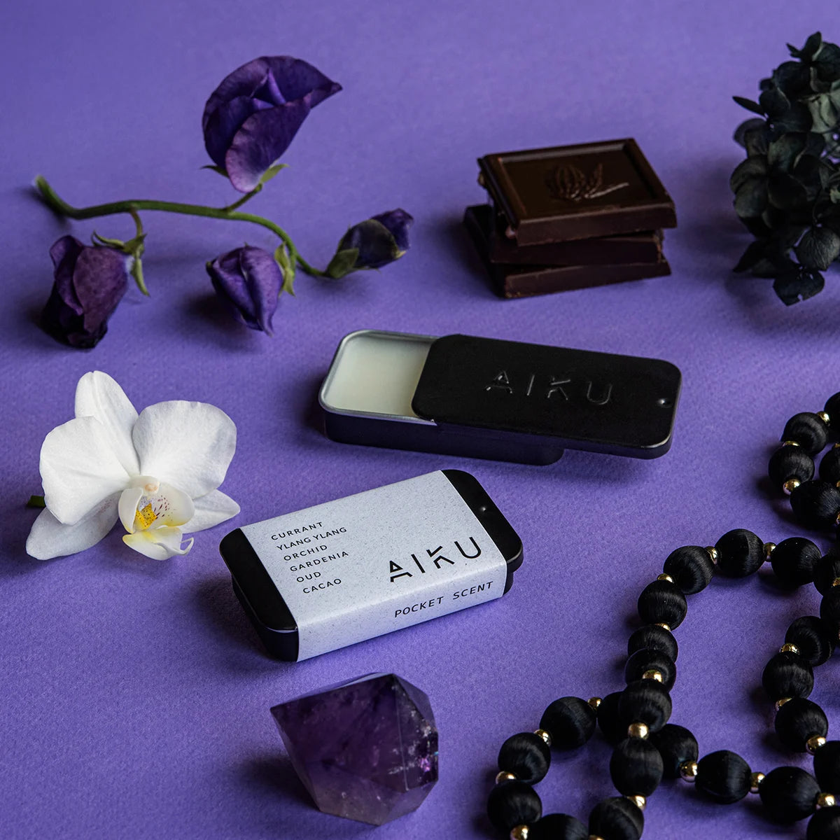 AIKU Solid Perfume Black