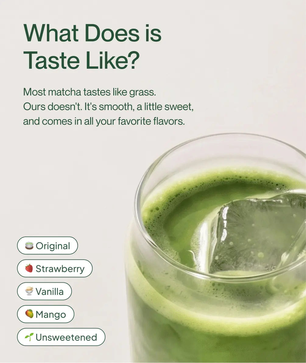 Morning Made. Matcha Latte Strawberry