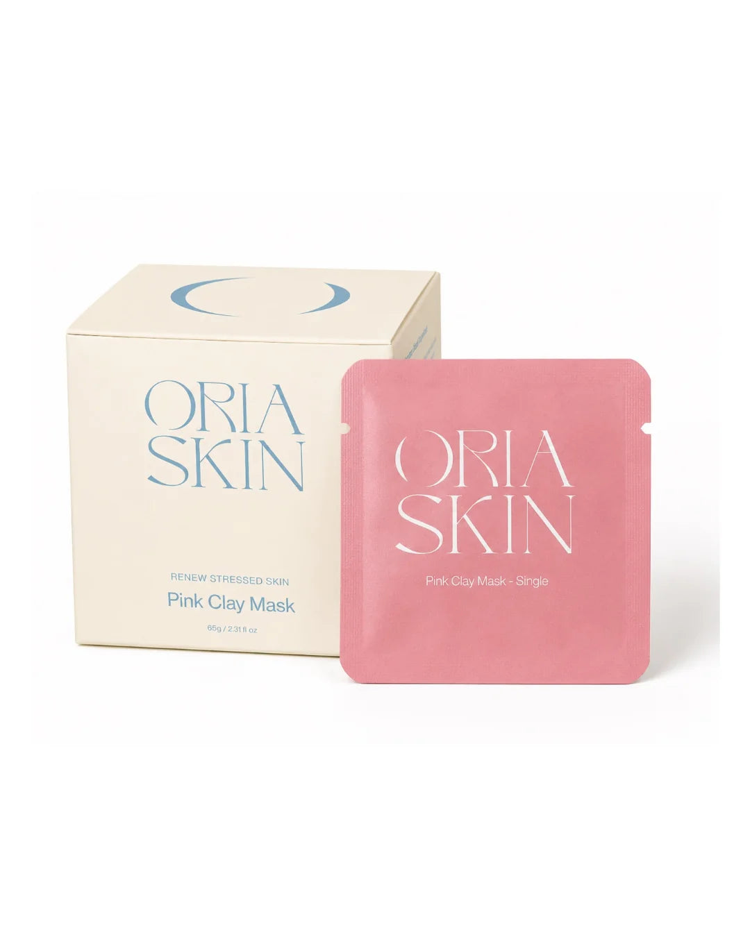 ORIA SKIN Pink Clay Mask Single Use Sachet