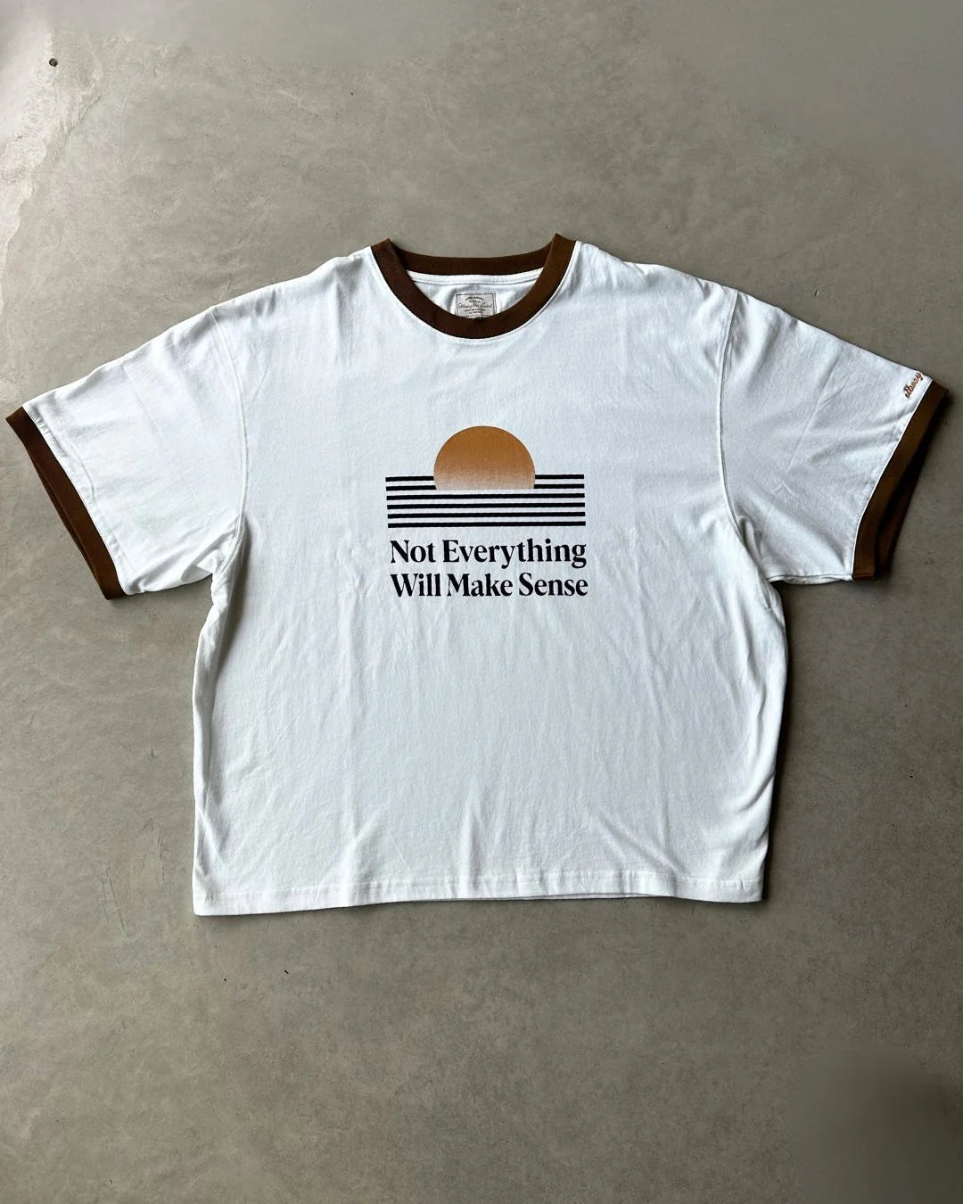 OTTWAY Not Everything Will Make Sense Oversized T-Shirt