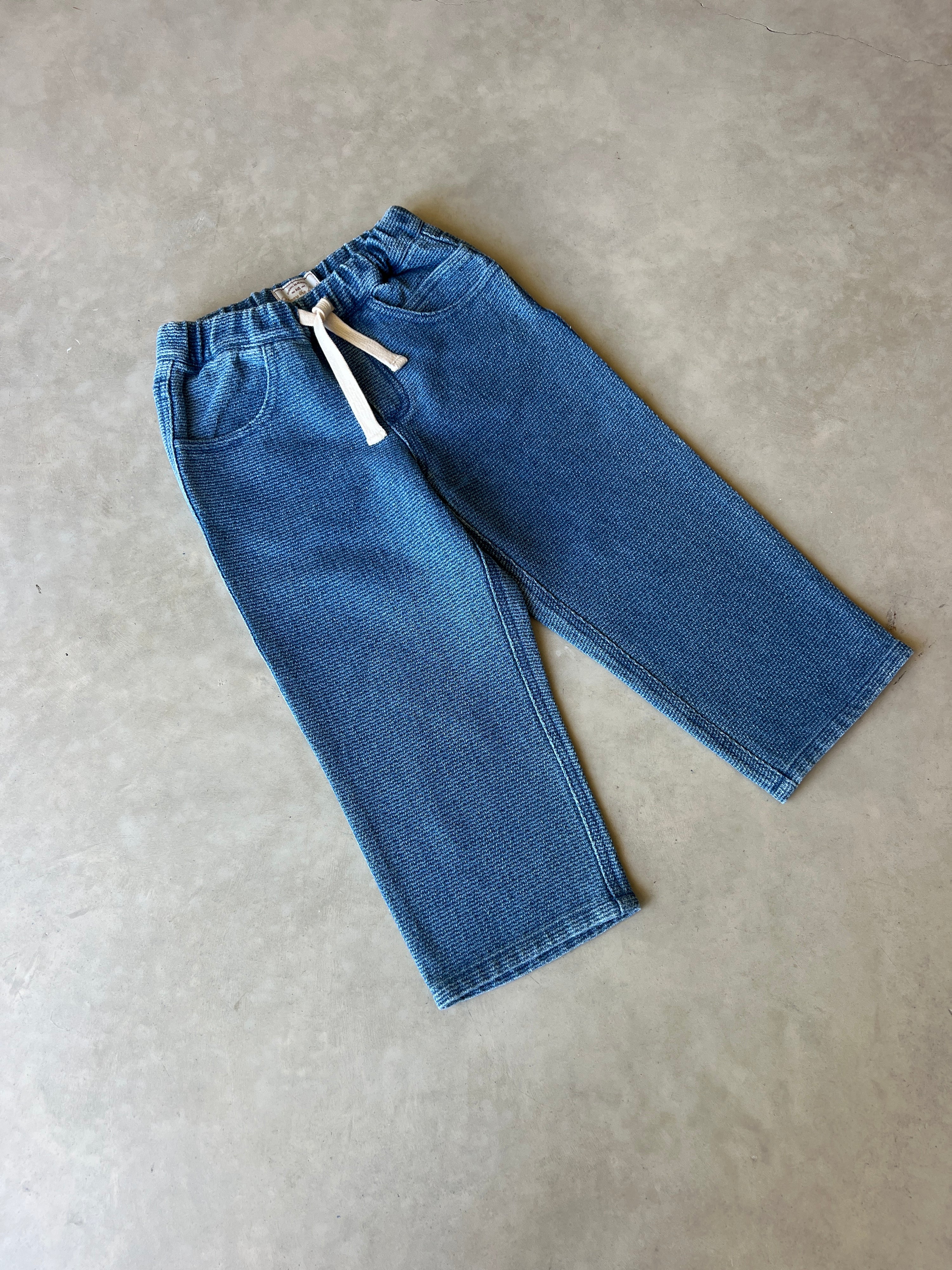 OTTWAY Textured Baggy Jeans