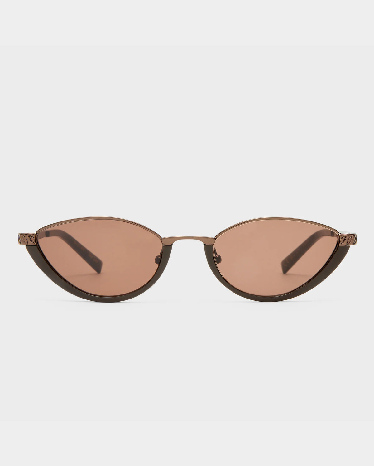 LUVLOU The Lia Bronze Sunglasses