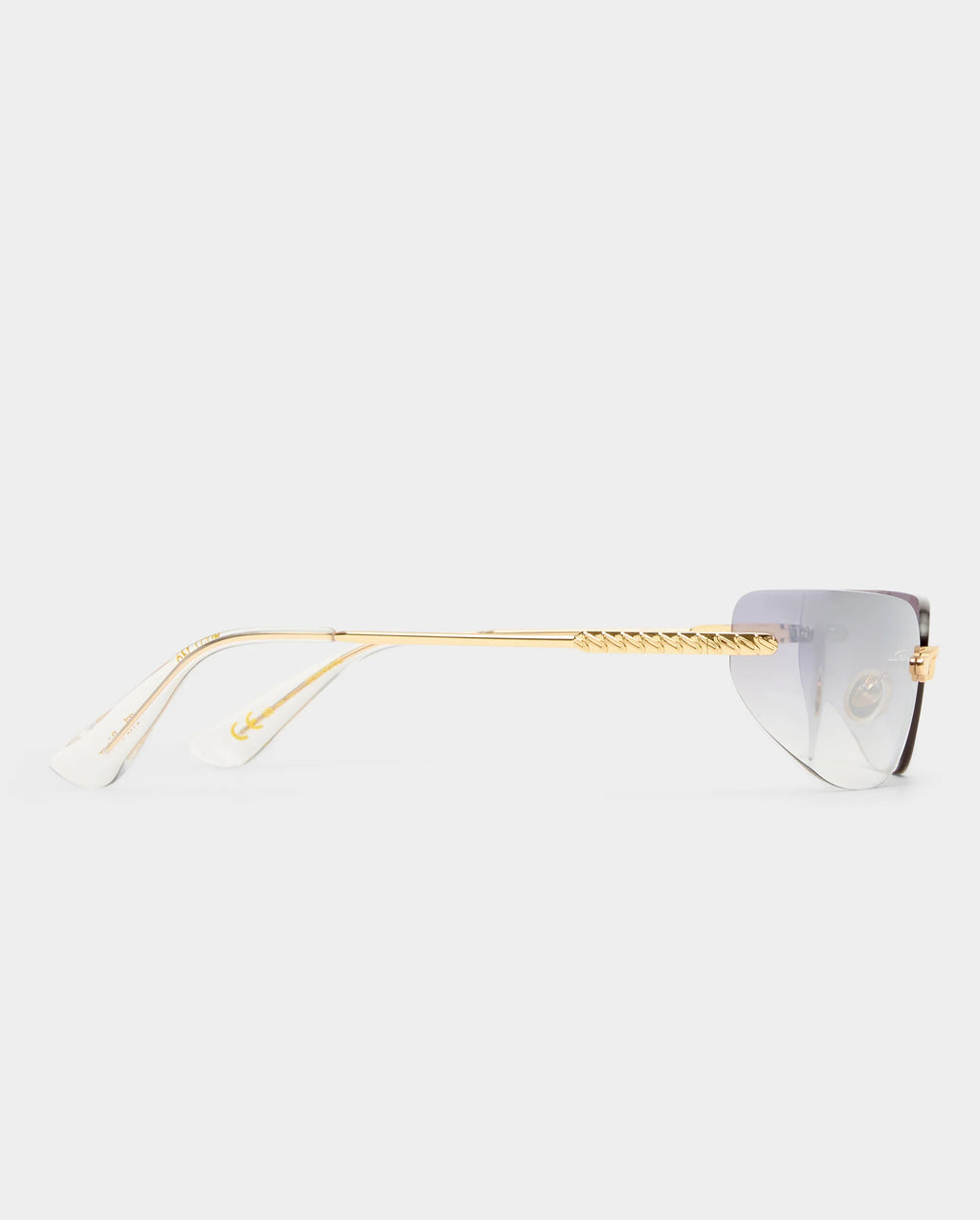 LUVLOU The River Bright Gold Sunglasses