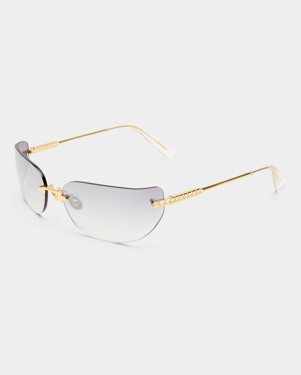 LUVLOU The River Bright Gold Sunglasses