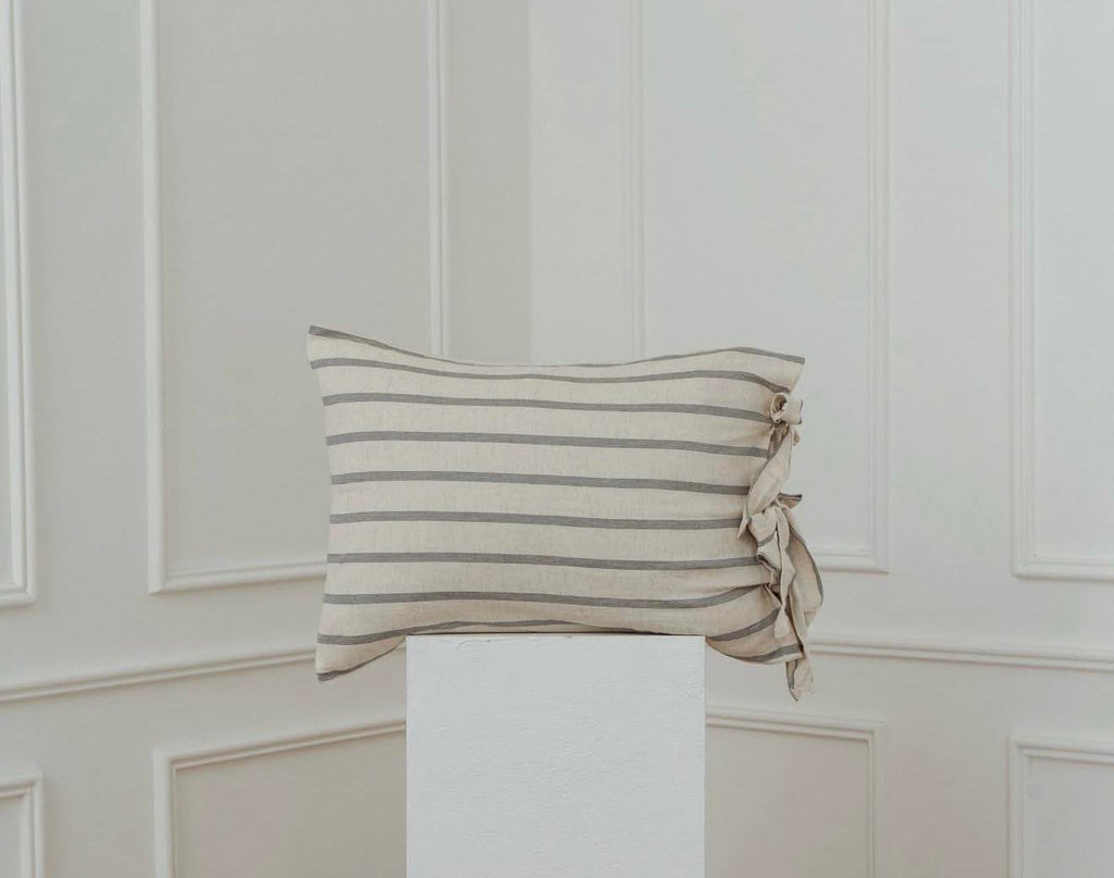 KIM SOO Maison Bow Pillow Case