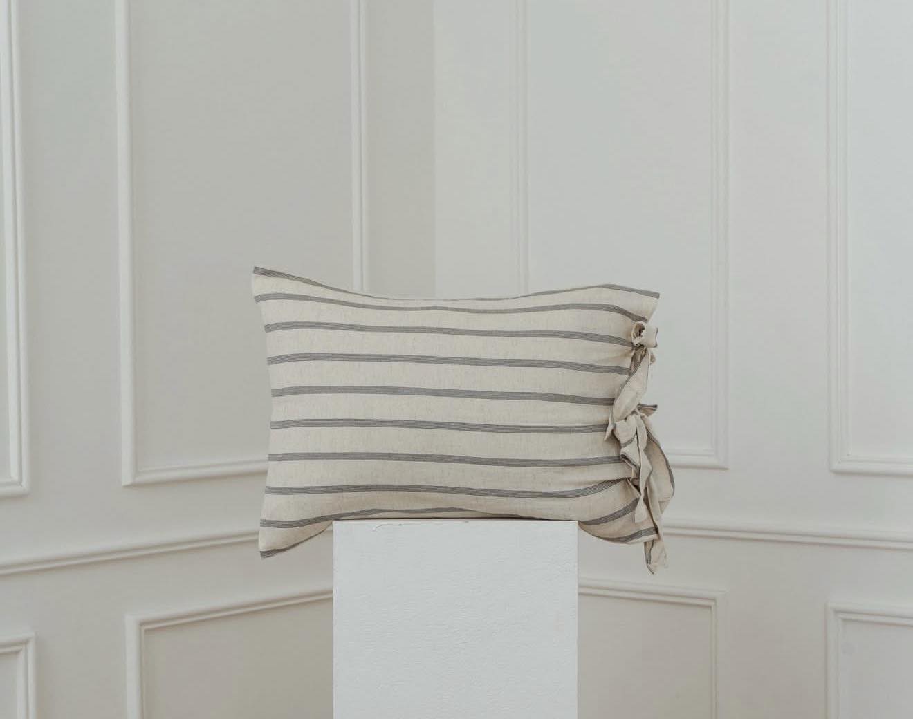 KIM SOO Maison Bow Pillow Case
