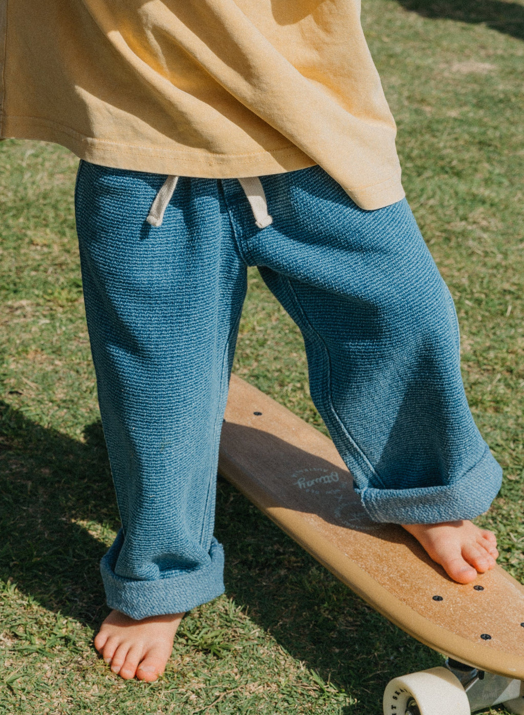 OTTWAY Textured Baggy Jeans
