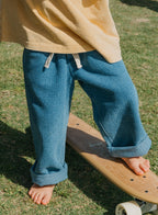 OTTWAY Textured Baggy Jeans