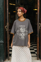 OTTWAY Free Your Mind Oversized T-Shirt