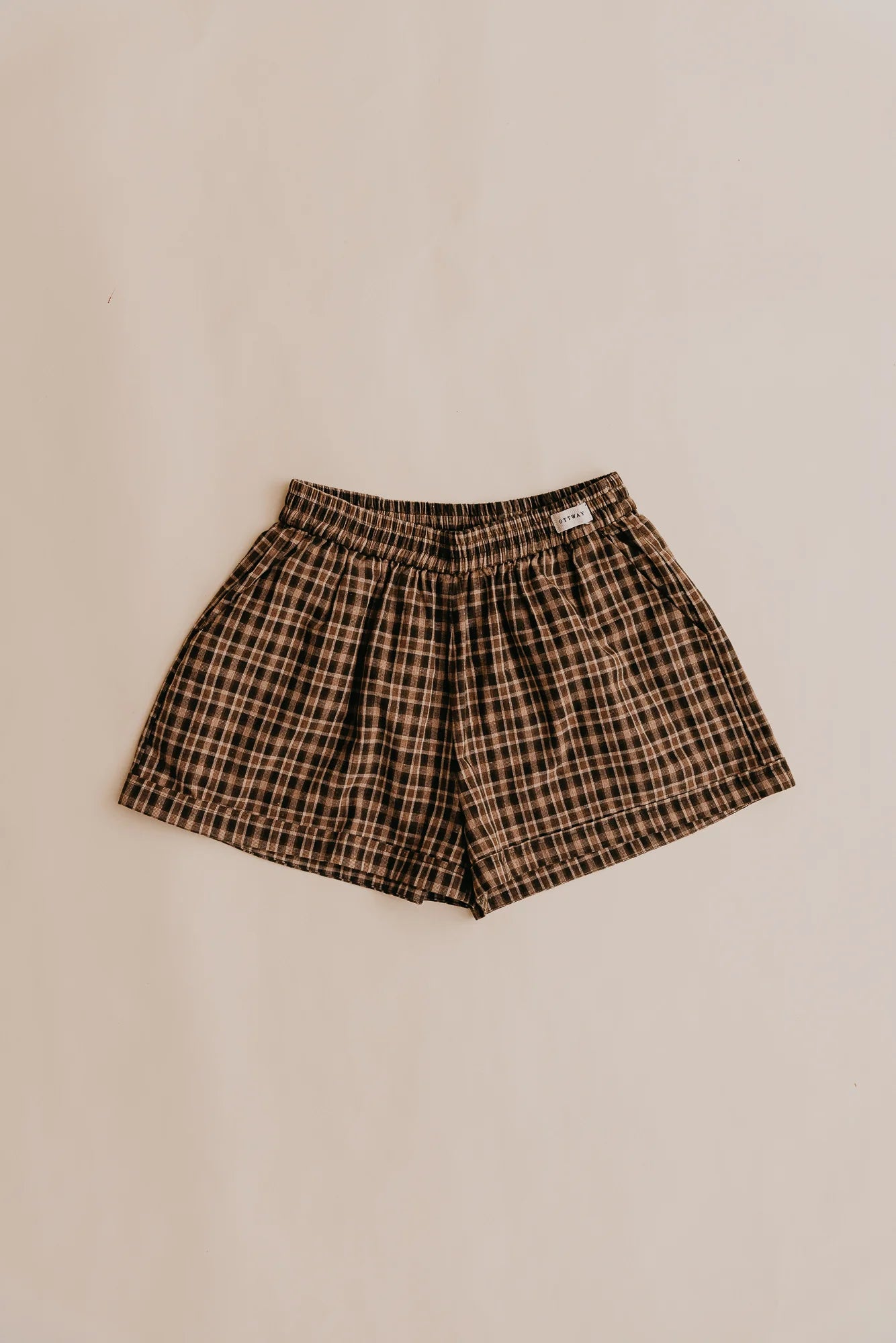 OTTWAY Willow Checked Shorts