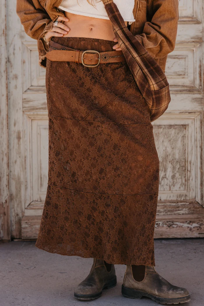 OTTWAY Moonlace Midi Skirt