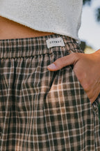 OTTWAY Willow Checked Shorts