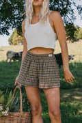 OTTWAY Willow Checked Shorts