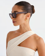 LUVLOU The Hudson Wine Sunglasses