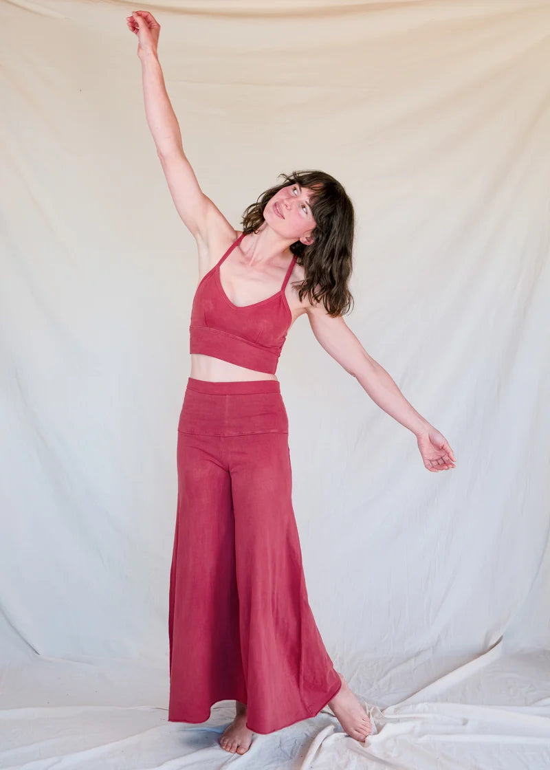 DEA Danu Organic Cotton Madder Flare Pants