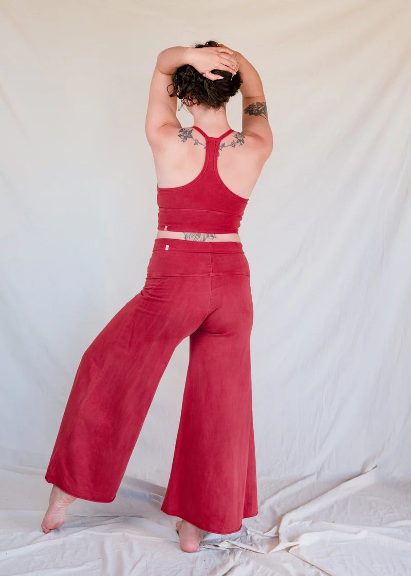 DEA Danu Organic Cotton Madder Flare Pants