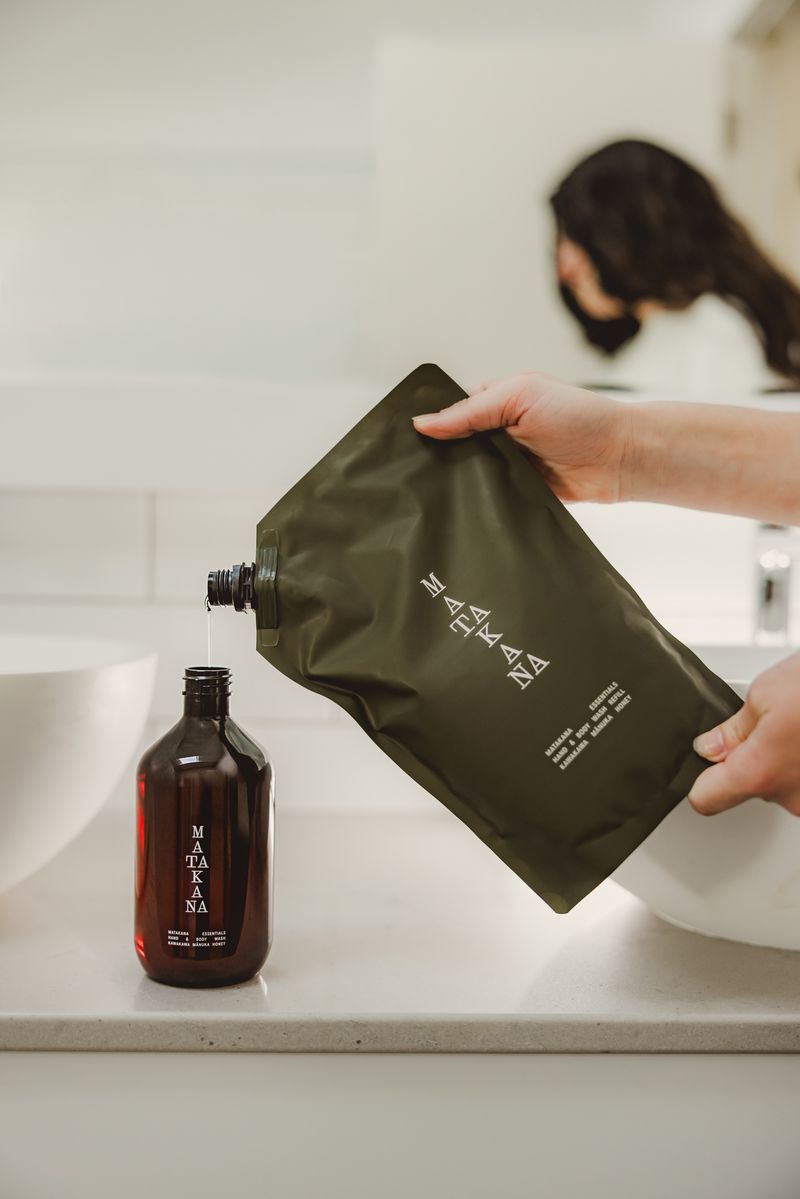 MATAKANA Natural Hand & Body Wash Refill