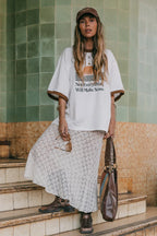 OTTWAY Moonlace Midi Skirt