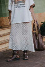 OTTWAY Moonlace Midi Skirt