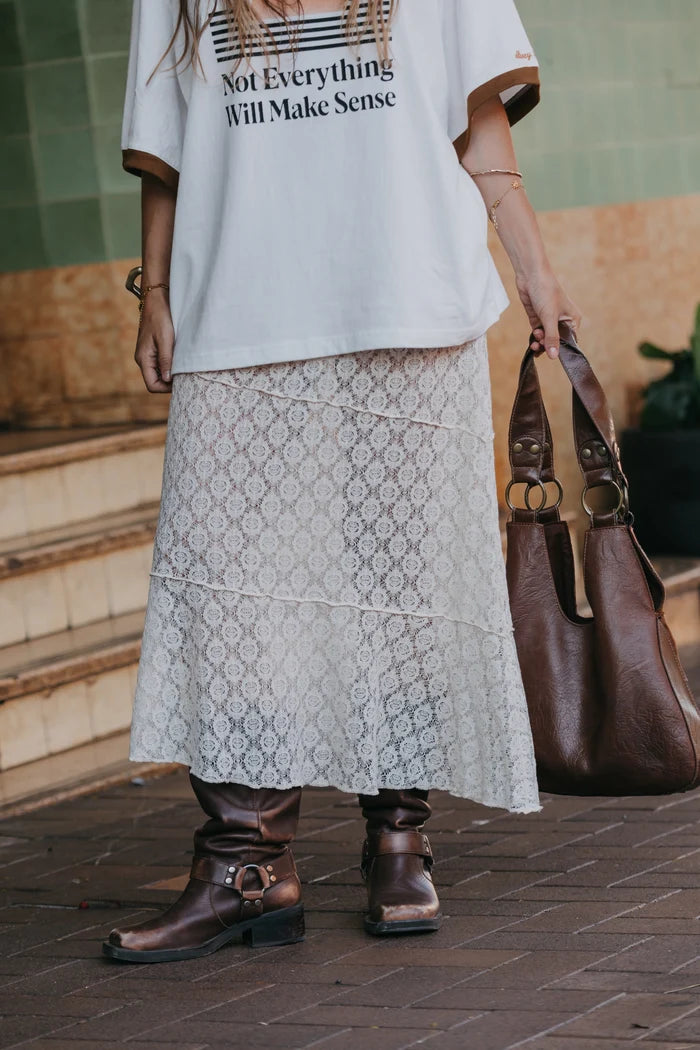 OTTWAY Moonlace Midi Skirt