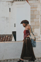OTTWAY Moonlace Midi Skirt