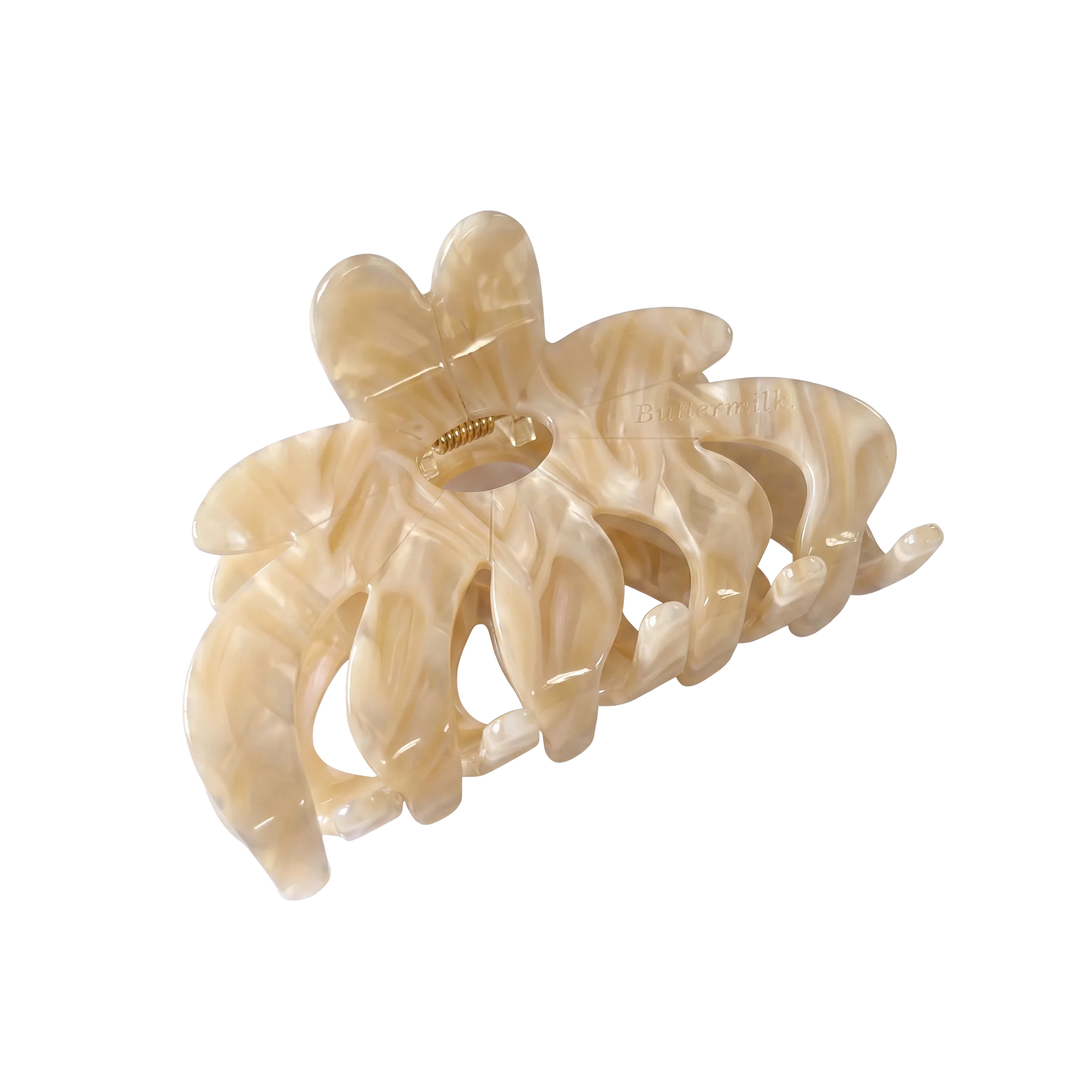 BUTTERMILK Rebekah Claw Clip in Milk Bottle