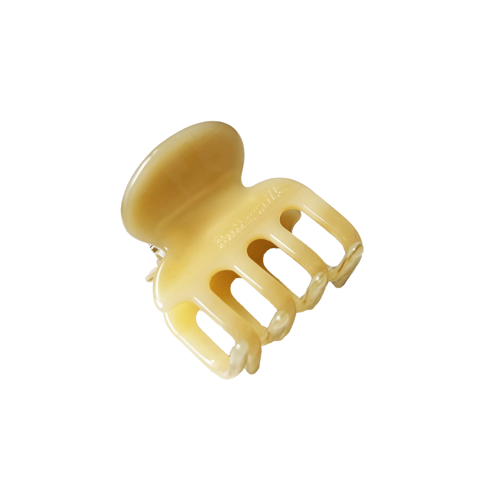 BUTTERMILK Sam Claw Clip in Shortbread Honey